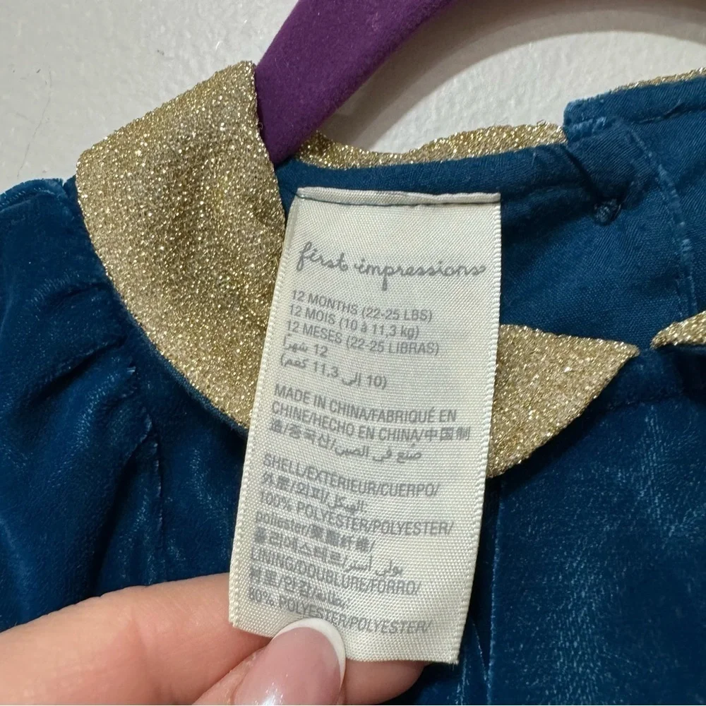 First impressions baby girl dress 12m